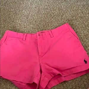 PINK RALPH LAUREN SHORTS THE PERFECT SHORT